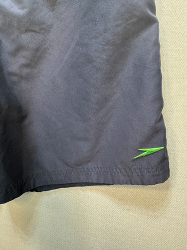 Speedo Youth Horizon Swim Trunks Size XL Green Yellow Colorblock Beach Swimwear - Picture 4 of 10