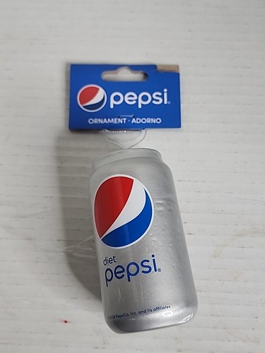 Diät Pepsi Soda Dose Neuheit Decoupage Ruz Christbaumschmuck Neu mit Etikett - Bild 1 von 7
