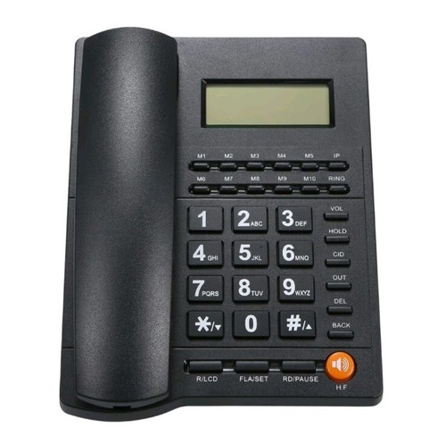 Desktop Corded Telephone Landline Telephone with Caller Identification LCD  - Picture 5 of 11