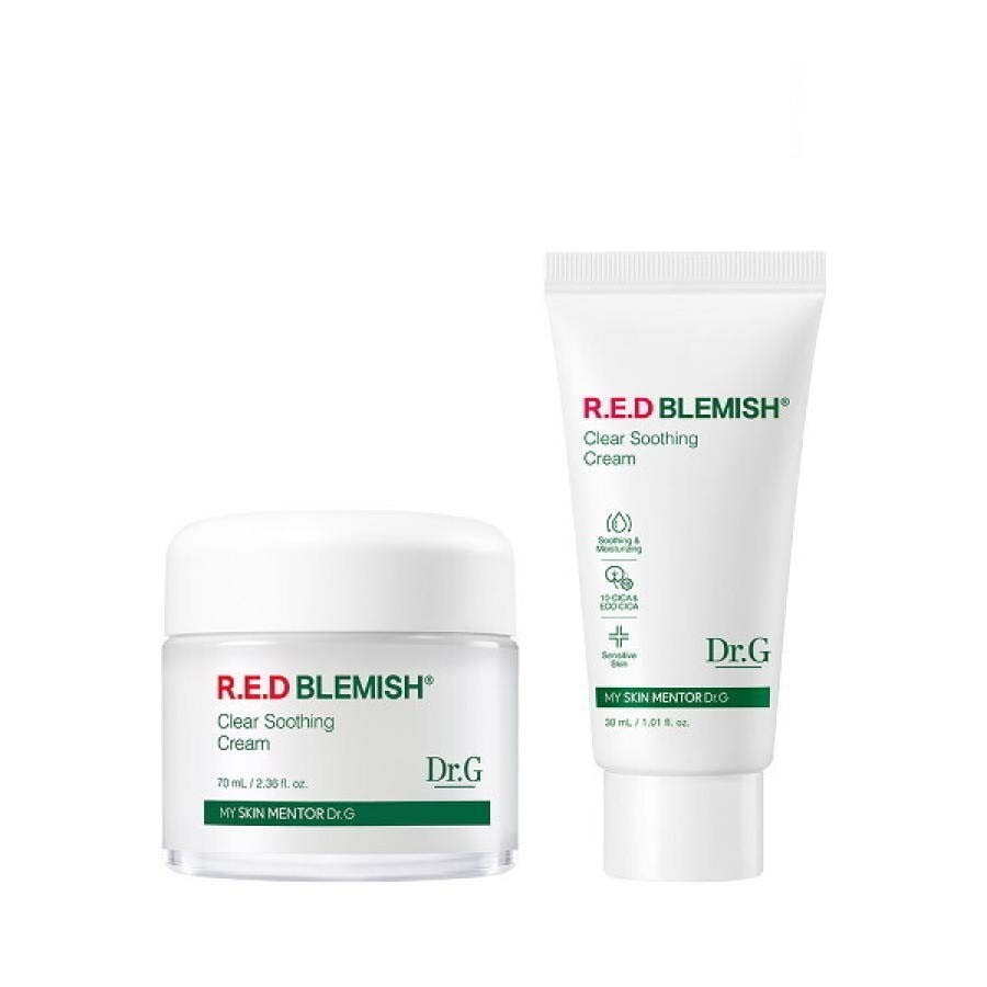 Red Blemish Clear Soothing Cream 70ml+30ml Dr.G | eBay