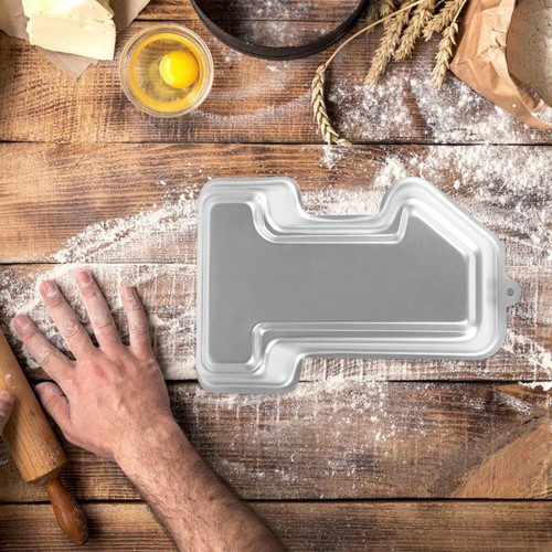 Number 1 Shaped Cake Mold Birthday Parties Cake Baking Pan Metal Cake Baking Pan - Picture 2 of 12