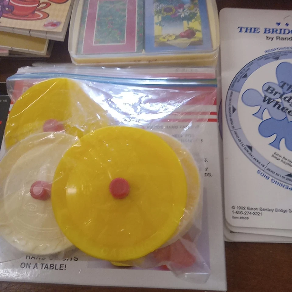 Bridge Game Score Cards Tally Books Large Lot Some Used Some Unopened Vintage - Image 3 of 4