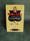 VINTAGE ROBBIE BURNS SCOTCH WHISKY REGINALD CORFIELD TIN CALENDAR AD MADE IN GB