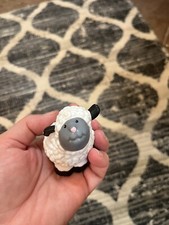 Mattel Fisher Price Little People Sheep Lamb White 2007 Farm Zoo Animal Figurine