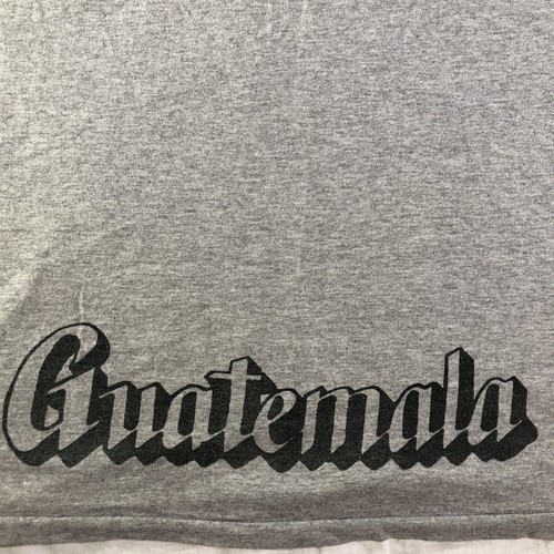 VTG Tikal Guatemala Mayan Pyramid Sleeveless T shirt 3XL Grey 80’s Single Stitch - Picture 4 of 8