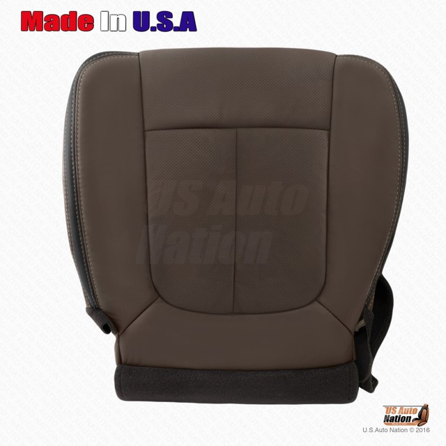 2009 2012 Ford F150 PLATINUM Driver Bottom Perforated Leather Seat
