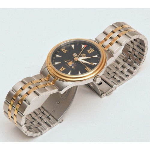 Reloj de cuarzo ASTRON Moon Star 41 mm Slimline 8,5 mm fase lunar 29,5 días FREEPOST - Imagen 8 de 11