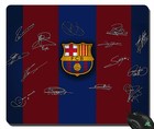 FC Barcelona logo, soccer clubs mousepad lock edge