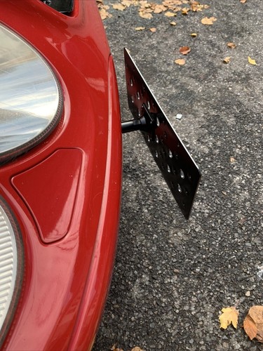 Bumper Tow Hook License Plate Mount Bracket for Mercedes-Benz SL-Class 2003-2008 - Picture 11 of 23
