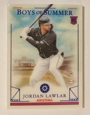 2024 Panini Boys of Summer Blue Jordan Lawlar /99 (RC) Arizona Diamondbacks