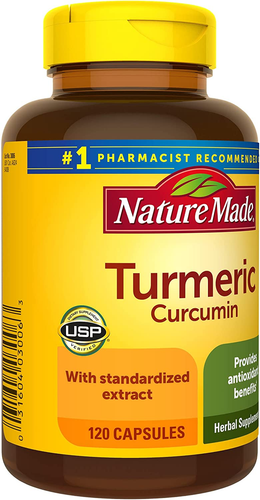 Nature Made Turmeric Curcumin 500 mg Herbal Supplement for Antioxidant Support - Picture 9 of 14