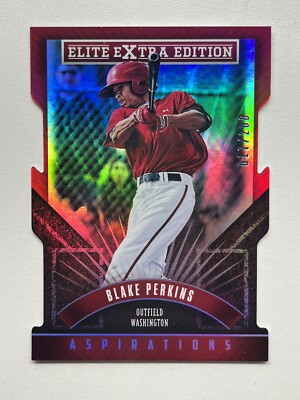2015 Elite Extra Edition Aspirations Die Cut #70 Blake Perkins /200 Nationals