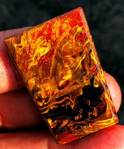 62CT WOW! Natural Rare polished PIETERSITE CRYSTAL Original Specimen ic9987 - Picture 14 of 15