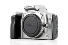 Canon EOS Digital Rebel / EOS 300D 6.3MP Digital SLR Camera Body Silver