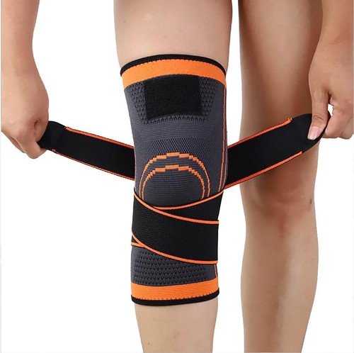 Knee Support Compression Sleeve Brace for Gym Sport Joint Pain Relief Arthritis - Picture 10 of 26
