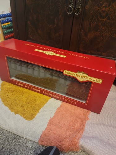 Bachmann G Scale 89399 Jackson Sharp Coach w/Metal Wheels and Lights - Picture 1 of 8