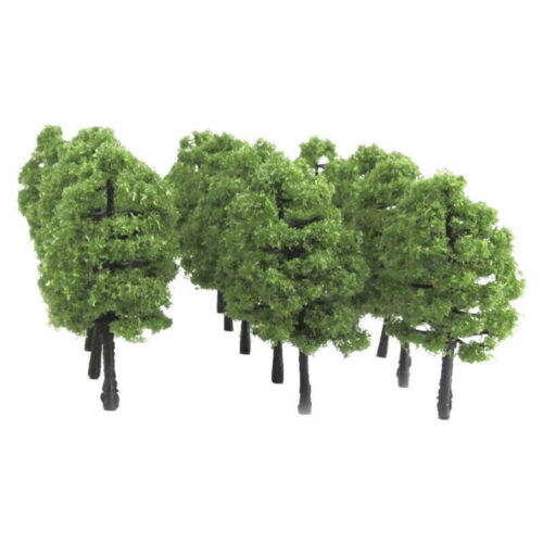 MIni Train Railroad Layout Diorama Wargame Scenery Garden Landscape Model Trees - Picture 25 of 36