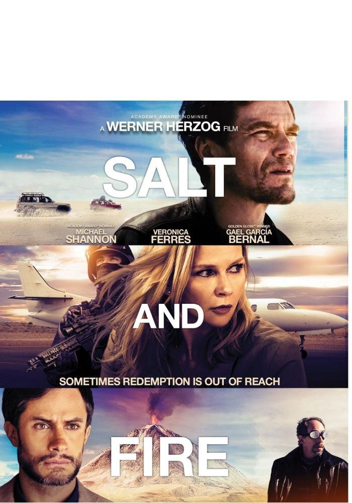 Salt and Fire (Blu-ray) Gael Garcia Bernal Michael Shannon Veronica Ferres