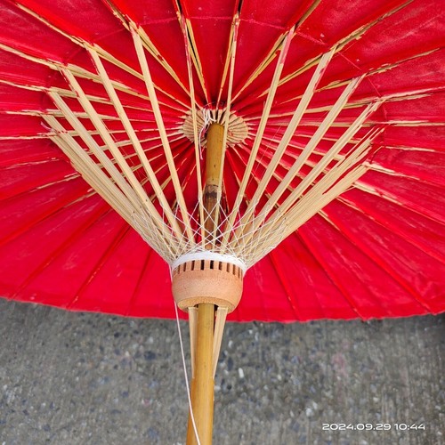 Thai Umbrella mulberry paper Oil coating (Bosang) handmade size17" style Lanna - Picture 18 of 24