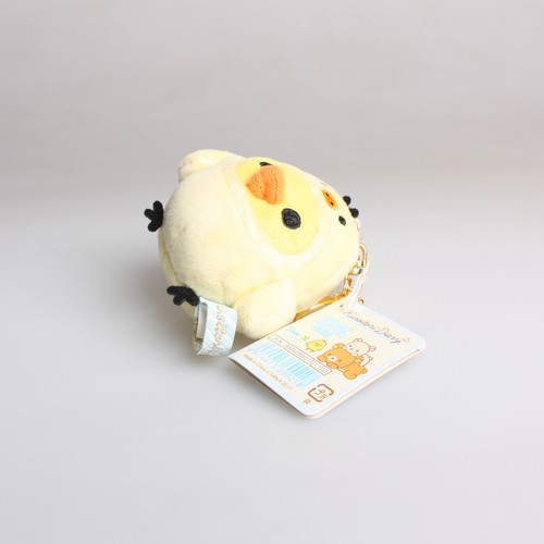 Llavero San-X Rilakkuma Kiiroitori Capa de Pollo Juguete de Peluche Suave Muñeca - Imagen 4 de 4