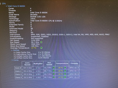 COMBO MB ASUS H110M-A/M.2 INTEL I5 6600K RAM 4 Gb. DDR4 - Bild 7 von 8