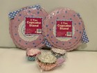 Cardboard Cupcake Stand 3 Tier Pink (x2) Plus Cupcake Cases