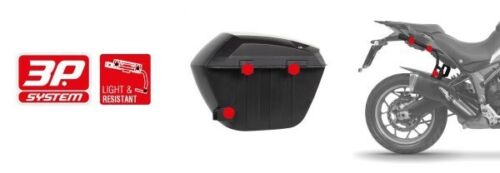 SHAD SIDE CASES (PAIR) SH23 BLACK LSC-D0B23100 - Picture 3 of 3