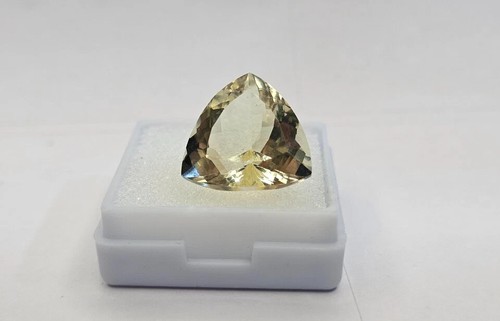 Stunning Yellow Sapphire Trillion Cut 6-8 Ct Natural EGL Certified Gemstone - Picture 5 of 8