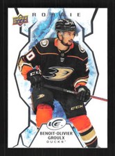 Benoit-Olivier Groulx RC 2021-22 Upper Deck Ice Anaheim Ducks #111