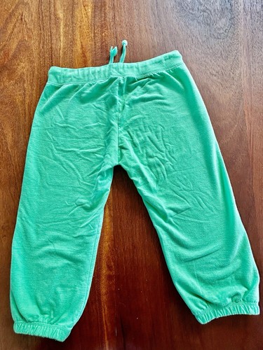 Joe by Joe Boxer Juniors Sz M Green “Smile” Smiley Face Jogger Sweatpants Cozy - Picture 6 of 6
