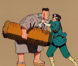 Robot-Carnival-Production-Cel-A38-anime-1987-Tale-of-Two-Robots