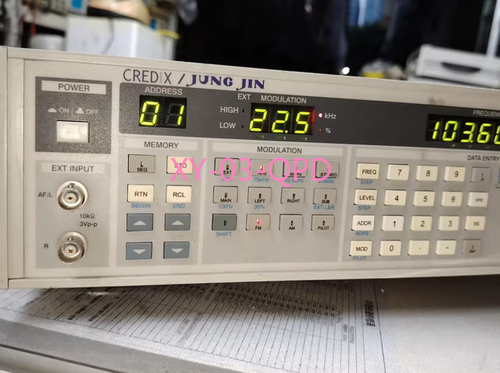 1PCS Used CREDX/ JUNG JIN SG-1501B FM STEREO/FM-AM Signal Generator