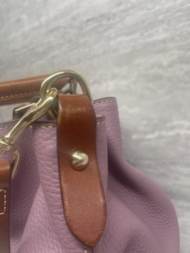 Dooney & Bourke Handtasche Brenna Mauve Pebble Grain Crossbody R036C mit Geldbörse - Bild 8 von 24