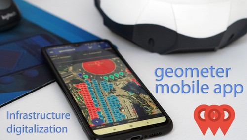 Geometer SCOUT mobile application. Accurate area measurement for Android OS - 第 3/5 張圖片