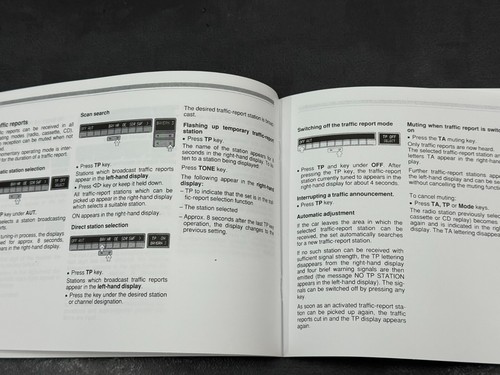 Manual BMW Radio Bavaria C Professional RDS E30 E36 E34 9786081 - Picture 6 of 6