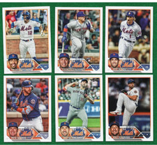 2023 Topps Baseball Series 1&2 Team Set NEW YORK METS Huge Set Loaded with RC's