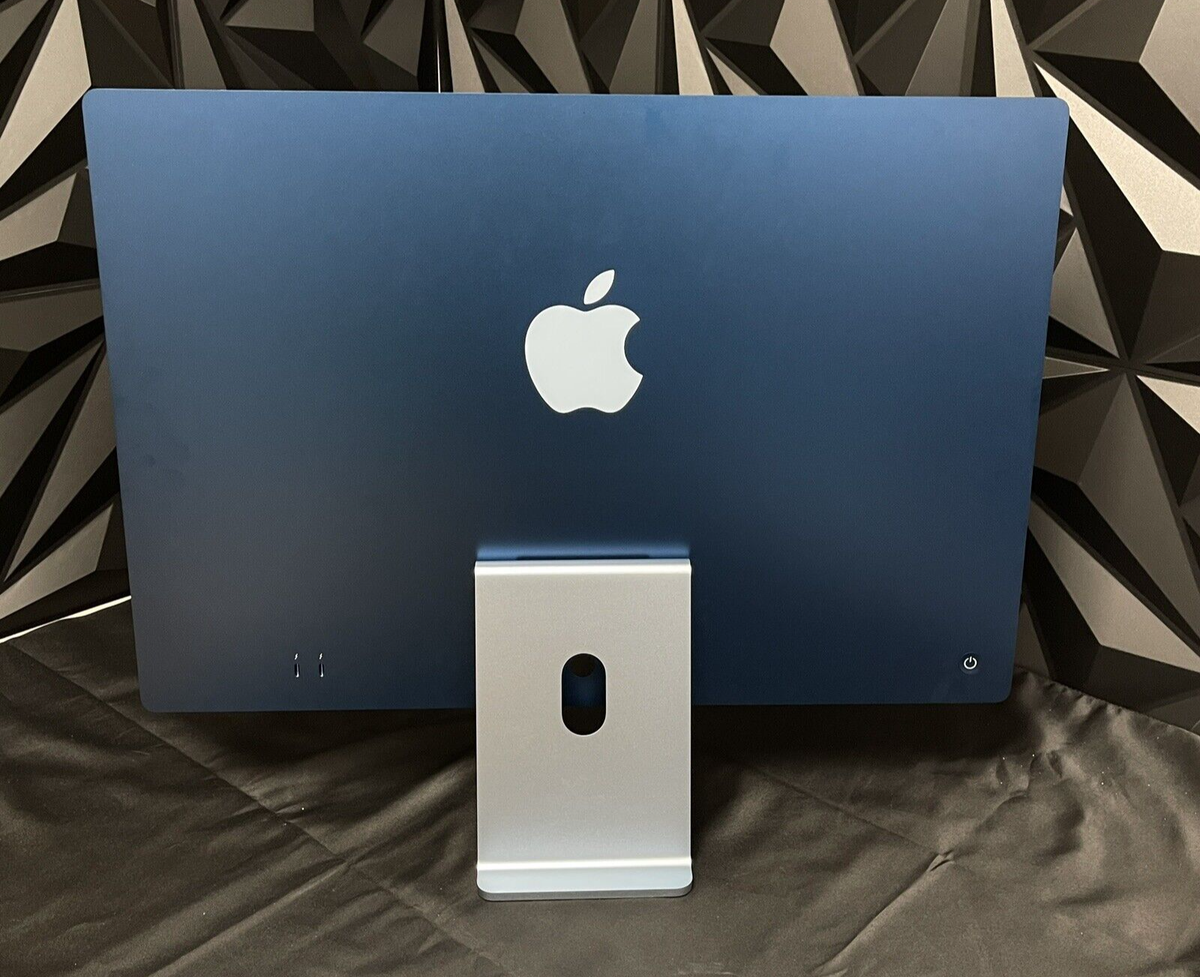 Apple iMac 24” M1 2021 A2439 Blue - 2-Port Chassis + Stand