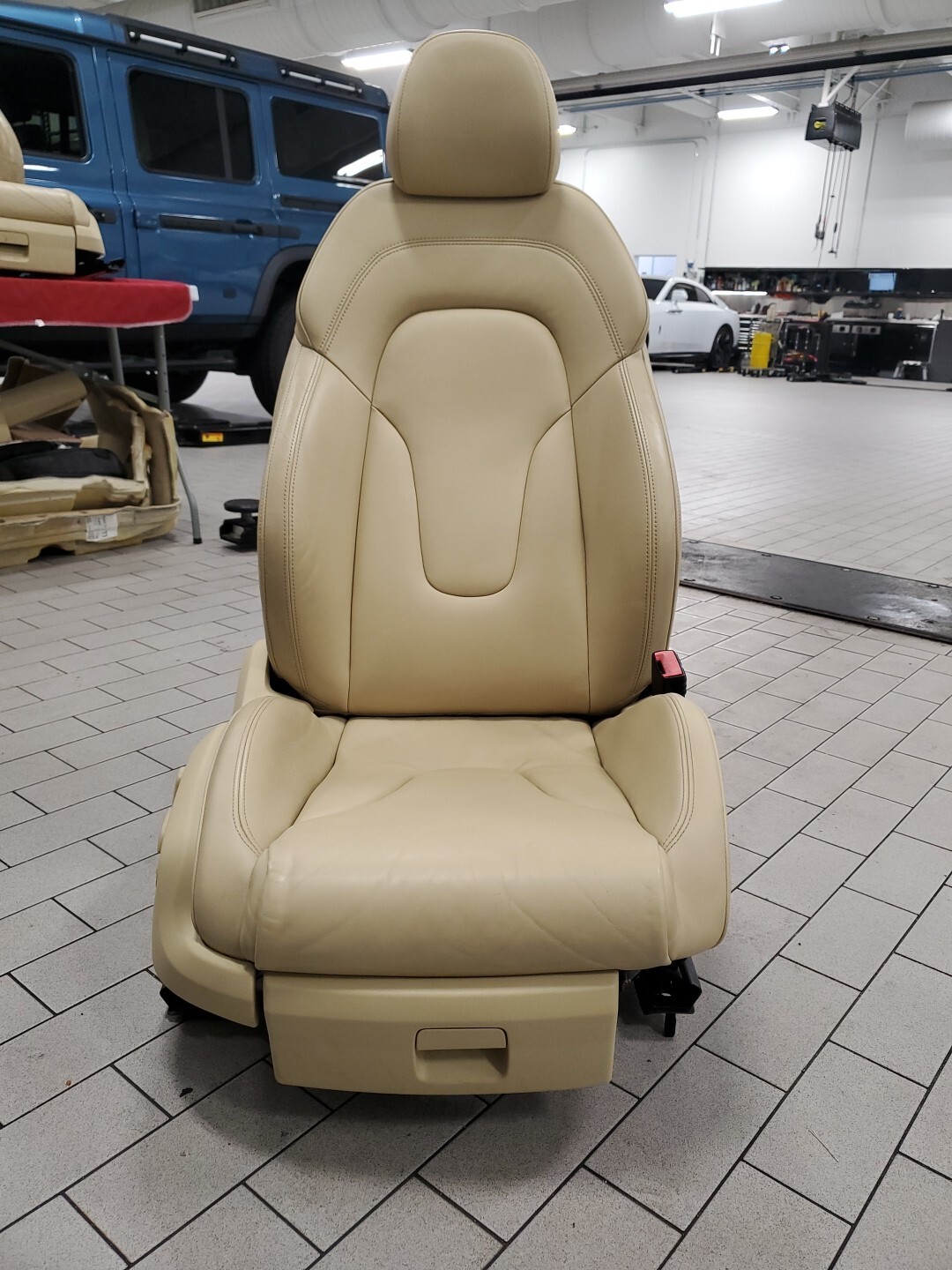 2010 Audi R8 Passenger Seat Tan Beige Power