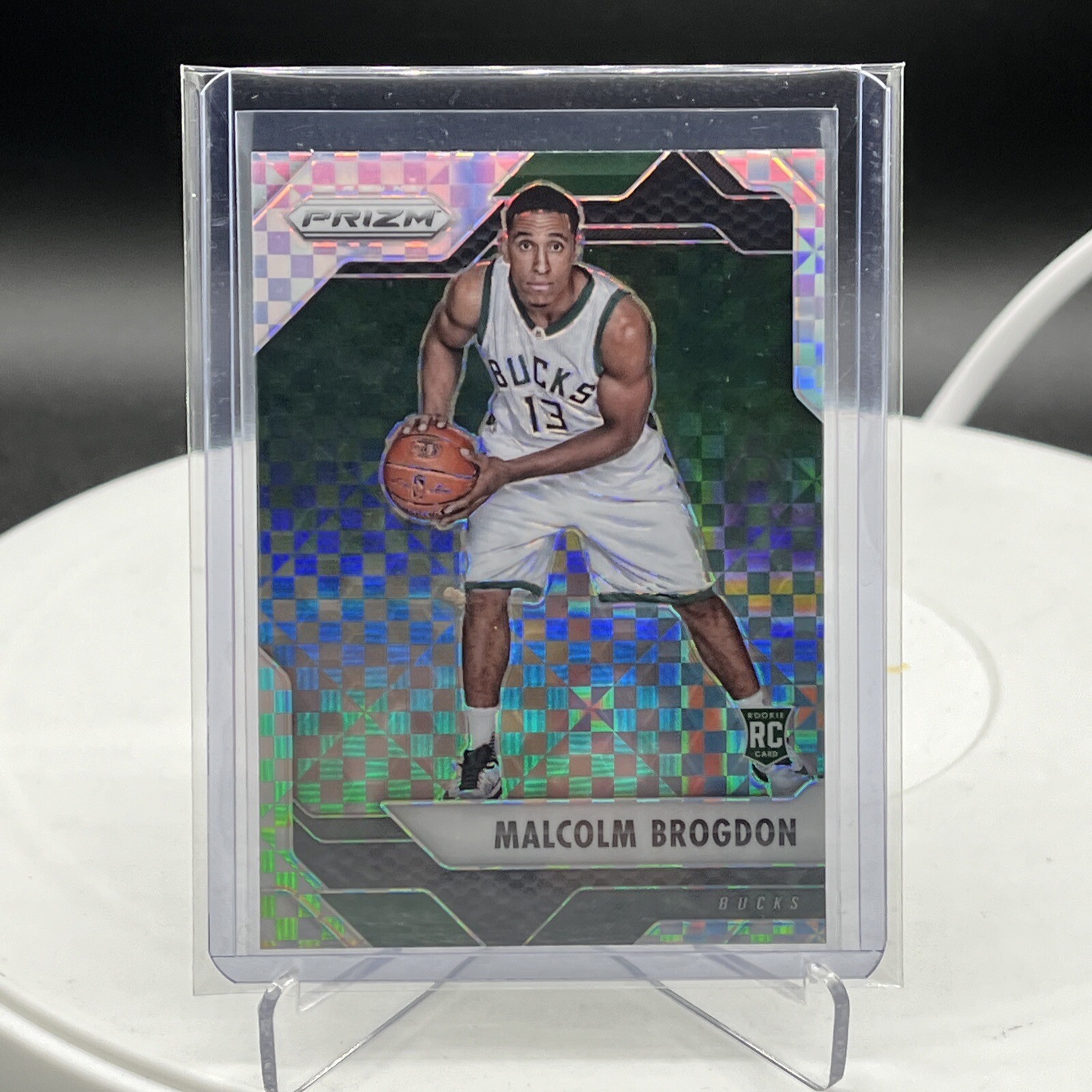 2016-17 Panini Prizm Starburst Prizm Malcolm Brogdon RC #17