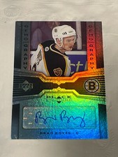 2005-06 (BRUINS) Black Diamond Gemography #GBB Brad Boyes Auto