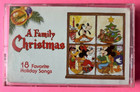 Disney - A Family Christmas Cassette Tape 18 Favorite Holiday Songs PLAY TESTED