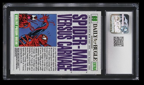 Amazing Spider-Man 1994 primera edición Fleer Spider-Man & Carnage CGC 9 inglés #98 - Imagen 2 de 2