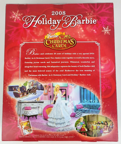 Nuevo Vestido Plateado Edición Especial 20 Aniversario Muñeca Barbie Vacaciones 2008 L9643 - Imagen 6 de 11