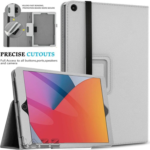 Leather Flip Smart Stand Case Cover For Apple iPad 10.2” 7th 8th Gen 2019 2020 - Picture 14 of 15