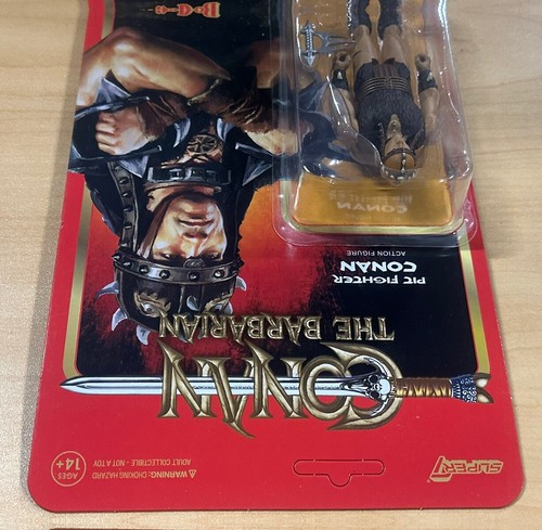 !MOC 2023 Super7 Conan The Barbarian “Pit Fighter Conan” ReAction Figure (3.75”) - Picture 12 of 24