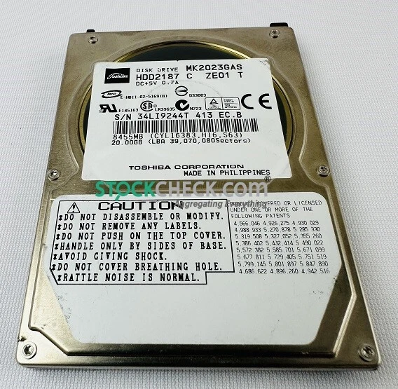 Toshiba MK2023GAS Hard Disk Drive - Image 3 of 4