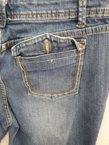 Ruff Hewn Women's Jean Shorts Medium Wash Blue Cuffed - Picture 8 of 8