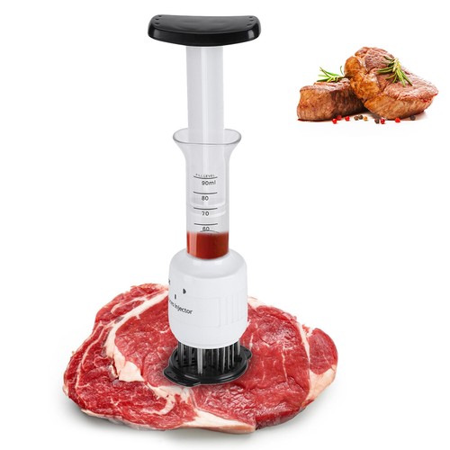 HG Meat Marinade Tenderizer Needle Injector Steaks Flavor Syringe Cook Kitche AC - Picture 7 of 8