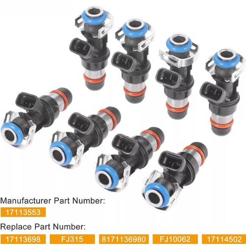 8Pcs GENUINE Fuel Injectors For 99-07 Chevy Silverado 4.8L 5.3L 6.0L 25317628* - Picture 3 of 14