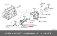 NISSAN Genuine VALVE KIT-REGULATING A6860-AW42B